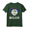 Belize Maglietta - Esplora il Paradiso Tropicale con Design Spiaggia - Ideale per Amanti dei Viaggi