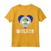 Belize Maglietta - Esplora il Paradiso Tropicale con Design Spiaggia - Ideale per Amanti dei Viaggi