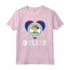 Belize Maglietta - Esplora il Paradiso Tropicale con Design Spiaggia - Ideale per Amanti dei Viaggi