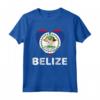 Belize Maglietta - Esplora il Paradiso Tropicale con Design Spiaggia - Ideale per Amanti dei Viaggi