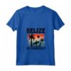 Donna Belize - Maglietta con Collo a V - Belize in te Stesso - Ideale per Amanti del Belize in Vacanza