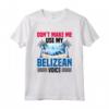 Belize Belize Maglietta - Design Vocale Unico per Amanti del Belize - Accessori Perfetti per la Vacanza