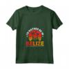 Donna Belize - Maglietta I'd Rather Be In Belize con Collo a V - Ideale per Amanti del Belize in Vacanza