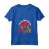 Donna Belize - Maglietta I'd Rather Be In Belize con Collo a V - Ideale per Amanti del Belize in Vacanza