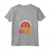 Donna Belize - Maglietta I'd Rather Be In Belize con Collo a V - Ideale per Amanti del Belize in Vacanza