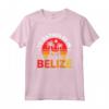 I'd Rather Be In Belize Maglietta - Ideale per gli Amanti del Belize in Vacanza nel Paese - Accessori Belize Perfetti