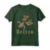 Belize Maglietta - Esplora le Spiagge e le Avventure del Belize - Design Spiaggia Tropicale