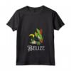 Donna Belize Maglietta con Collo a V - Esplora il Belize con Stile - Ideale per Amanti dei Viaggi e Residenti del Paradiso Tropicale