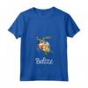 Donna Belize Maglietta con Collo a V - Design Spiaggia Tropicale del Belize - Ideale per Amanti dei Viaggi