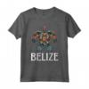 Belize Maglietta - Esplora il Paradiso Tropicale con il Design della Spiaggia del Belize - Ideale per Amanti dei Viaggi