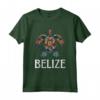 Belize Maglietta - Esplora il Paradiso Tropicale con il Design della Spiaggia del Belize - Ideale per Amanti dei Viaggi
