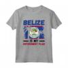 Belize Belize Maglietta - Design Belize Is My Retirement Plan - Souvenir Perfetto per gli Amanti del Belize in Vacanza