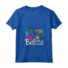 Donna Belize Maglietta con Collo a V - Design Spiaggia Tropicale - Ideale per Amanti dei Viaggi