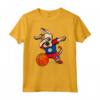 Dabbing Dog Pallacanestro del Belize - Bandiera del Belize Maglietta per Fan della Squadra di Basket - Regalo Compleanno o Natale