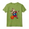 Dabbing Dog Pallacanestro del Belize - Bandiera del Belize Maglietta per Fan della Squadra di Basket - Regalo Compleanno o Natale