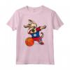 Dabbing Dog Pallacanestro del Belize - Bandiera del Belize Maglietta per Fan della Squadra di Basket - Regalo Compleanno o Natale