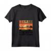 Donna Belize Belize Maglietta con Collo a V - Belize is my Happy Place - Ideale per Amanti del Belize in Vacanza