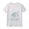 Donna Belize Maglietta con Collo a V - Design Spiaggia Tropicale - Ideale per Amanti del Belize e Turisti