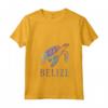 Donna Belize Maglietta con Collo a V - Esplora il Paradiso Tropicale del Belize con Stile!