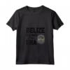 Donna Belize - Belize Maglietta con Collo a V e Design My DNA - Ideale per gli Amanti del Belize in Vacanza