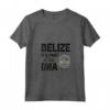 Donna Belize - Belize Maglietta con Collo a V e Design My DNA - Ideale per gli Amanti del Belize in Vacanza