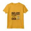 Donna Belize - Belize Maglietta con Collo a V e Design My DNA - Ideale per gli Amanti del Belize in Vacanza
