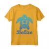 Belize Maglietta - Design Spiaggia Tropicale - Per Amanti dei Viaggi e Residenti del Belize
