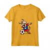 Donna Dabbing Dog Belize Calcio Bandiera - Maglietta con Collo a V per Tifosi - Ideale come Regalo di Compleanno o Natale