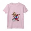 Donna Dabbing Dog Belize Calcio Bandiera - Maglietta con Collo a V per Tifosi - Ideale come Regalo di Compleanno o Natale