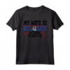 Belize Belize Maglietta - Design My wife is belizean - Ideale per amanti del Belize e souvenir
