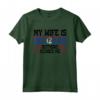 Belize Belize Maglietta - Design My wife is belizean - Ideale per amanti del Belize e souvenir