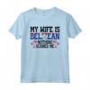 Belize Belize Maglietta - Design My wife is belizean - Ideale per amanti del Belize e souvenir