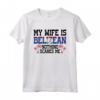 Belize Belize Maglietta - Design My wife is belizean - Ideale per amanti del Belize e souvenir