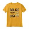 Belize Belize Maglietta - Design My DNA - Ideale per Amanti del Belize in Vacanza - Accessori Perfetti