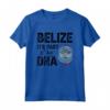 Belize Belize Maglietta - Design My DNA - Ideale per Amanti del Belize in Vacanza - Accessori Perfetti
