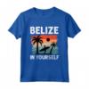 Belize in te stesso - Maglietta Belize ideale per gli amanti del paese - Accessori perfetti per chi ama il Belize