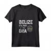 Donna Belize - Maglietta con Collo a V My DNA - Ideale per Amanti del Belize in Vacanza - Accessori Belize Perfetti