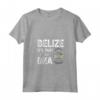 Donna Belize - Maglietta con Collo a V My DNA - Ideale per Amanti del Belize in Vacanza - Accessori Belize Perfetti