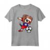 Tamponando Beagle Belize Calcio - Bandiera del Belize Maglietta per Fan della Squadra di Calcio - Regalo Compleanno o Natale