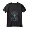 Donna Belize - Maglietta con Collo a V Sorry I Wasn't Listening I Was Thinking About Belize - Ideale per Amanti del Belize in Vacanza