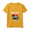 Donna Belize - Maglietta con Collo a V 'Belize in te stesso' - Souvenir Vacanza nel Paese
