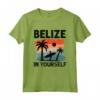 Belize Belize Maglietta - Design Unico per Amanti del Belize in Vacanza - Accessori Perfetti
