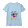 Donna Belize Maglietta con Collo a V - Esplora il Belize con Design Spiaggia - Ideale per Amanti del Viaggio