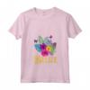 Donna Belize Maglietta con Collo a V - Esplora il Belize con Design Spiaggia - Ideale per Amanti del Viaggio