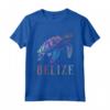 Belize Maglietta - Design Spiaggia Tropicale per Amanti dei Viaggi e Residenti - Acquista Online il Tuo Capo d'Abbigliamento Belize