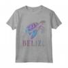 Belize Maglietta - Design Spiaggia Tropicale per Amanti dei Viaggi e Residenti - Acquista Online il Tuo Capo d'Abbigliamento Belize