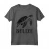 Belize Maglietta - Design Spiaggia Tropicale - Ideale per Appassionati di Viaggi e Residenti del Belize