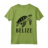Belize Maglietta - Design Spiaggia Tropicale - Ideale per Appassionati di Viaggi e Residenti del Belize