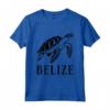 Belize Maglietta - Design Spiaggia Tropicale - Ideale per Appassionati di Viaggi e Residenti del Belize
