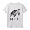 Belize Maglietta - Design Spiaggia Tropicale - Ideale per Appassionati di Viaggi e Residenti del Belize